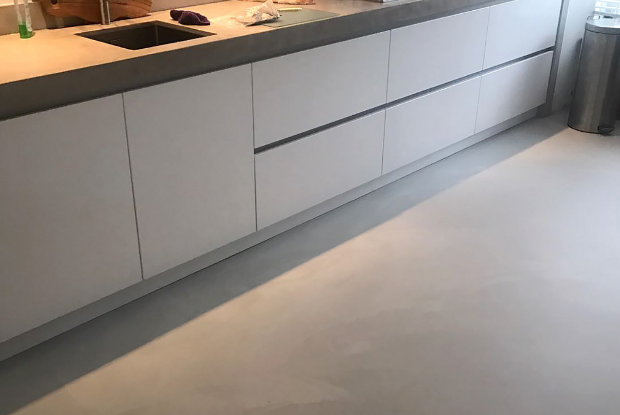Betonlook gietvloer
